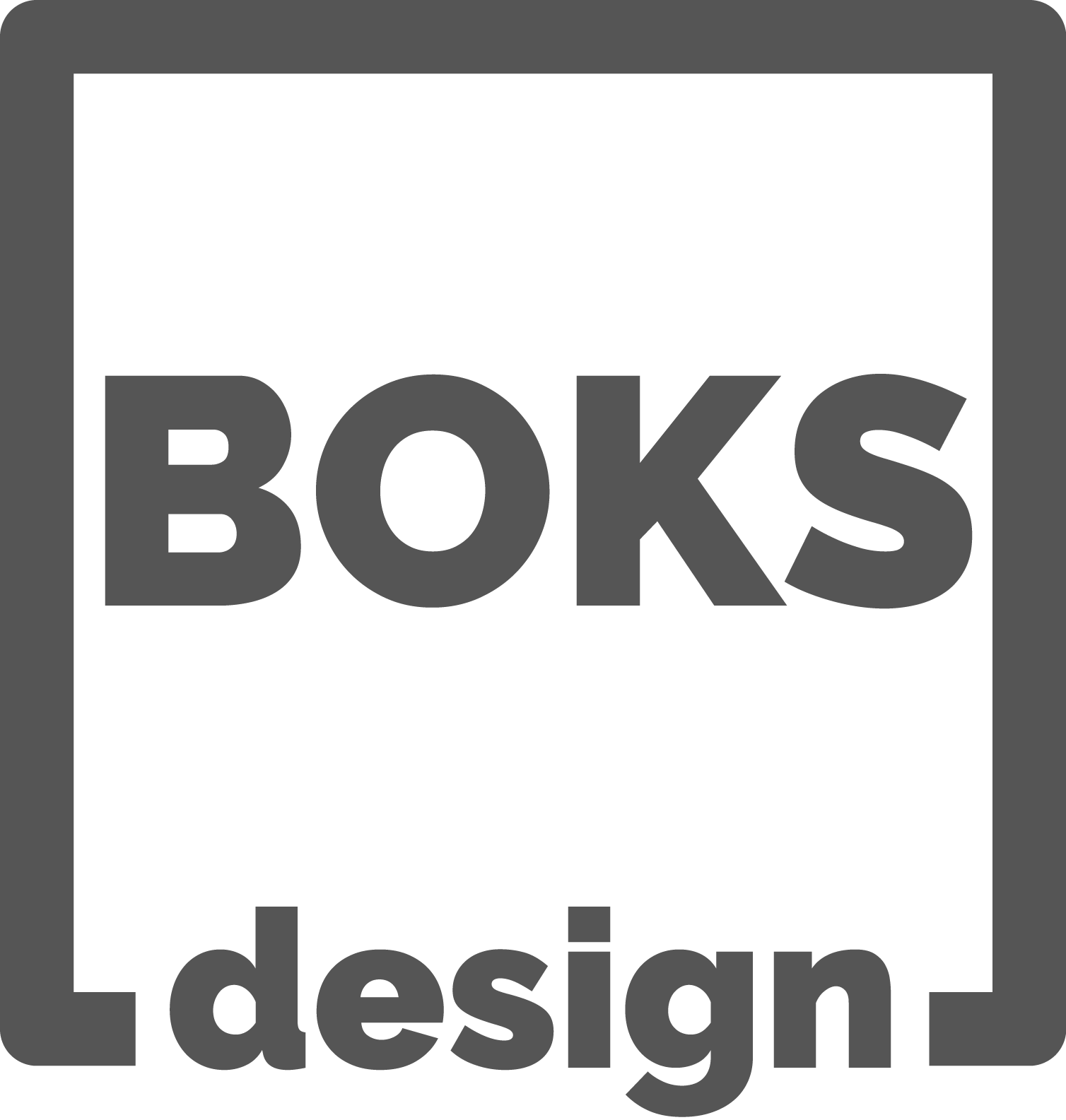 Boks design logo